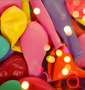 Globos para una fiesta